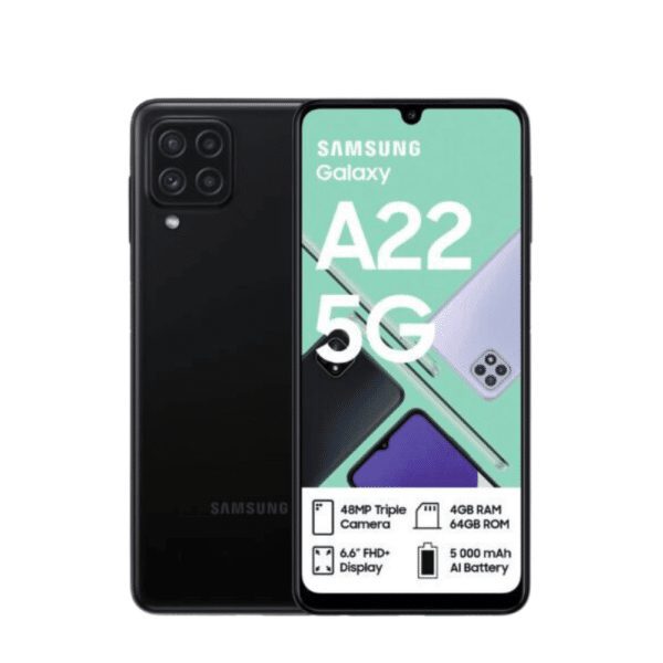 Samsung Galaxy A22 5G 64GB Black Demo